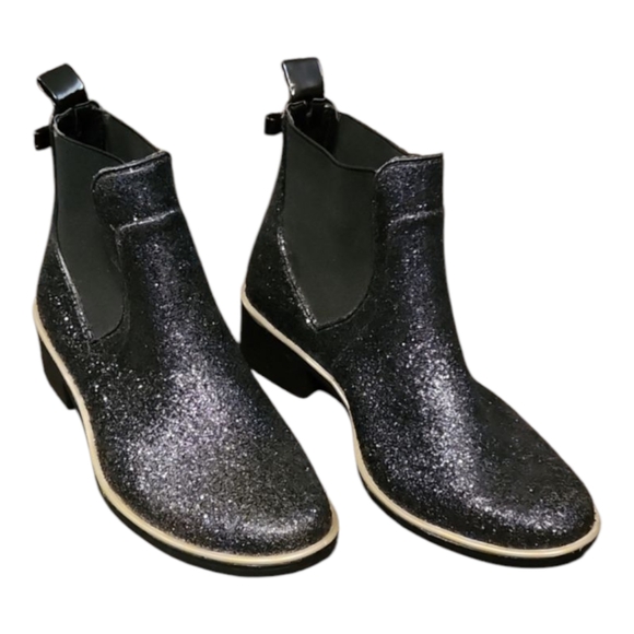 kate spade Shoes - Kate Spade New York Sedgewick Chelsea Glitter Rain Boots Women's 6/7